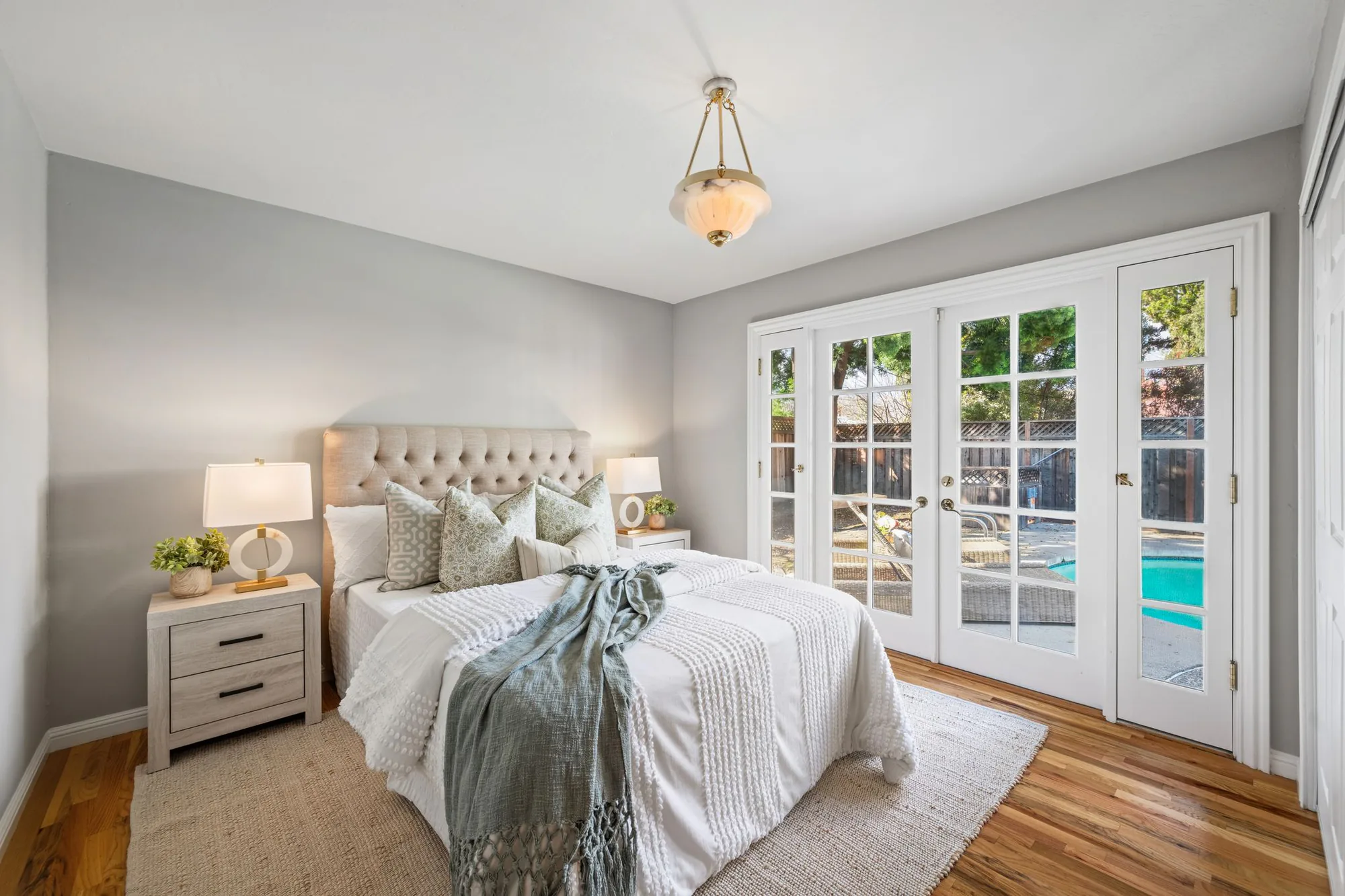 A bedroom at 1259 North Central Avenue